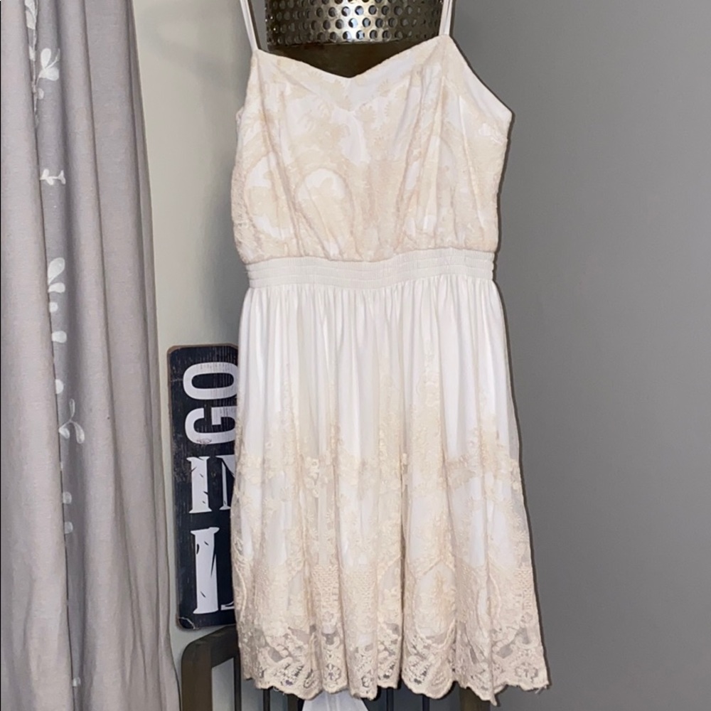 White Lace Dress